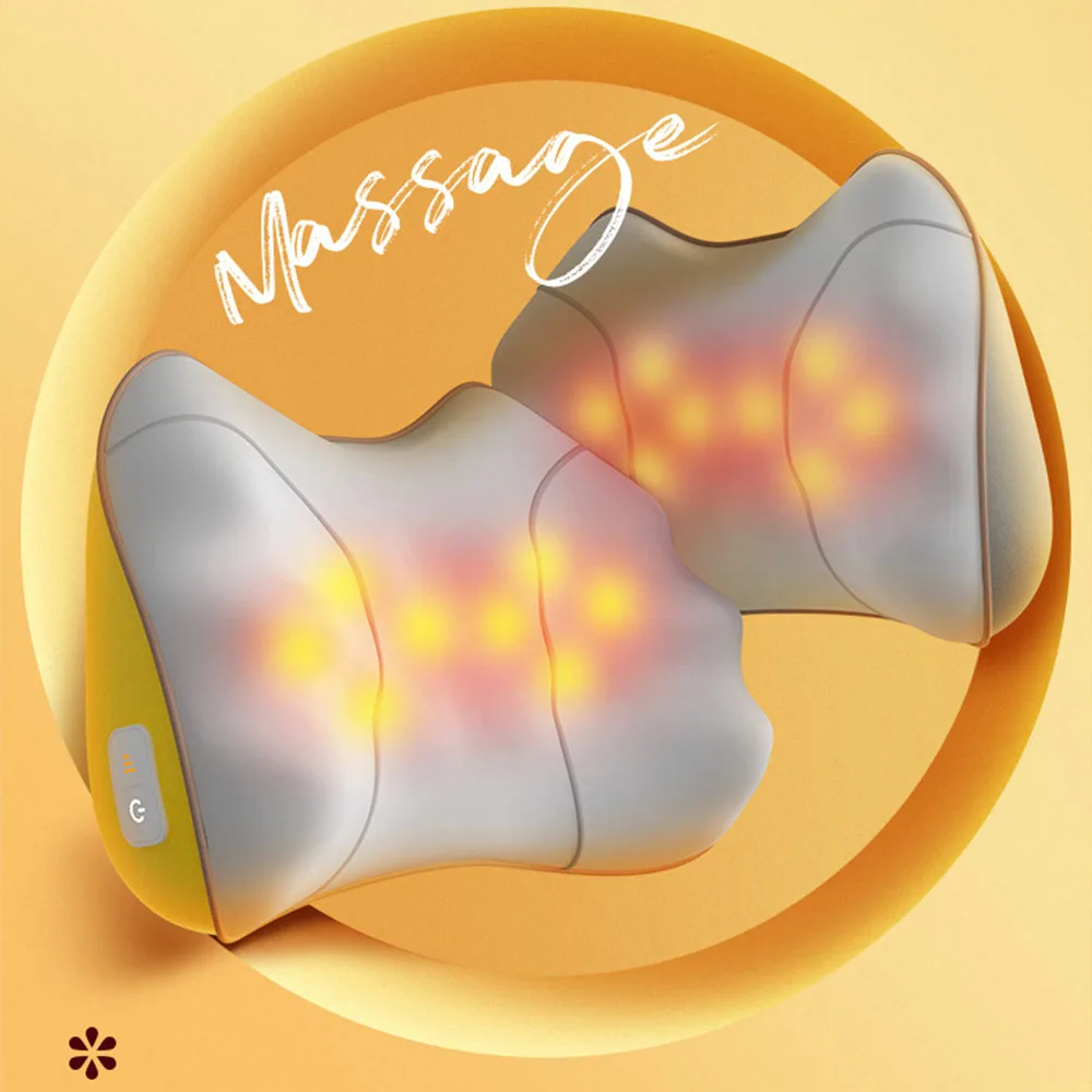

Waist Relaxer Corrector Waist Vertebra Massager Cloud Pillow Cervical Stretcher Acupressure Point Relief Pain Traction