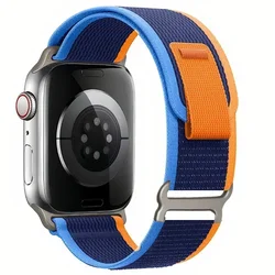 Premium Trail Loop Strap for Smartwatches - Sleek and Versatile Bracelet Band (15 - seaside blue)