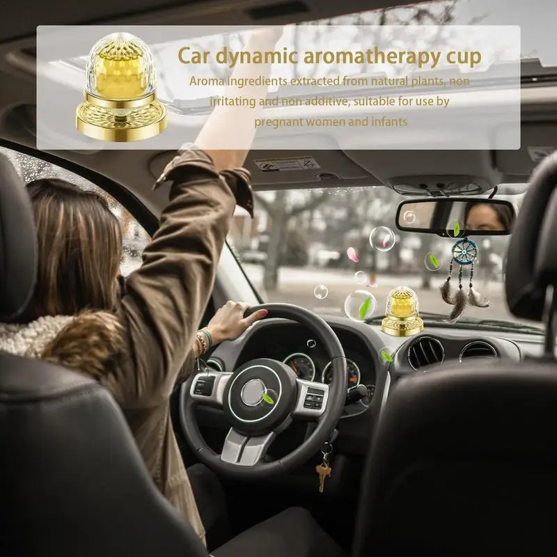 

Car Air Freshener Auto Accessories Interior Perfume Diffuser Cute Car Interior Accessories Fresh Air Decor Dynamic Air Freshener