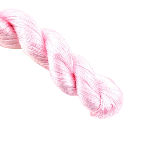 Vibrant 400m 100% Natural Silk Embroidery Floss in Red/Blue