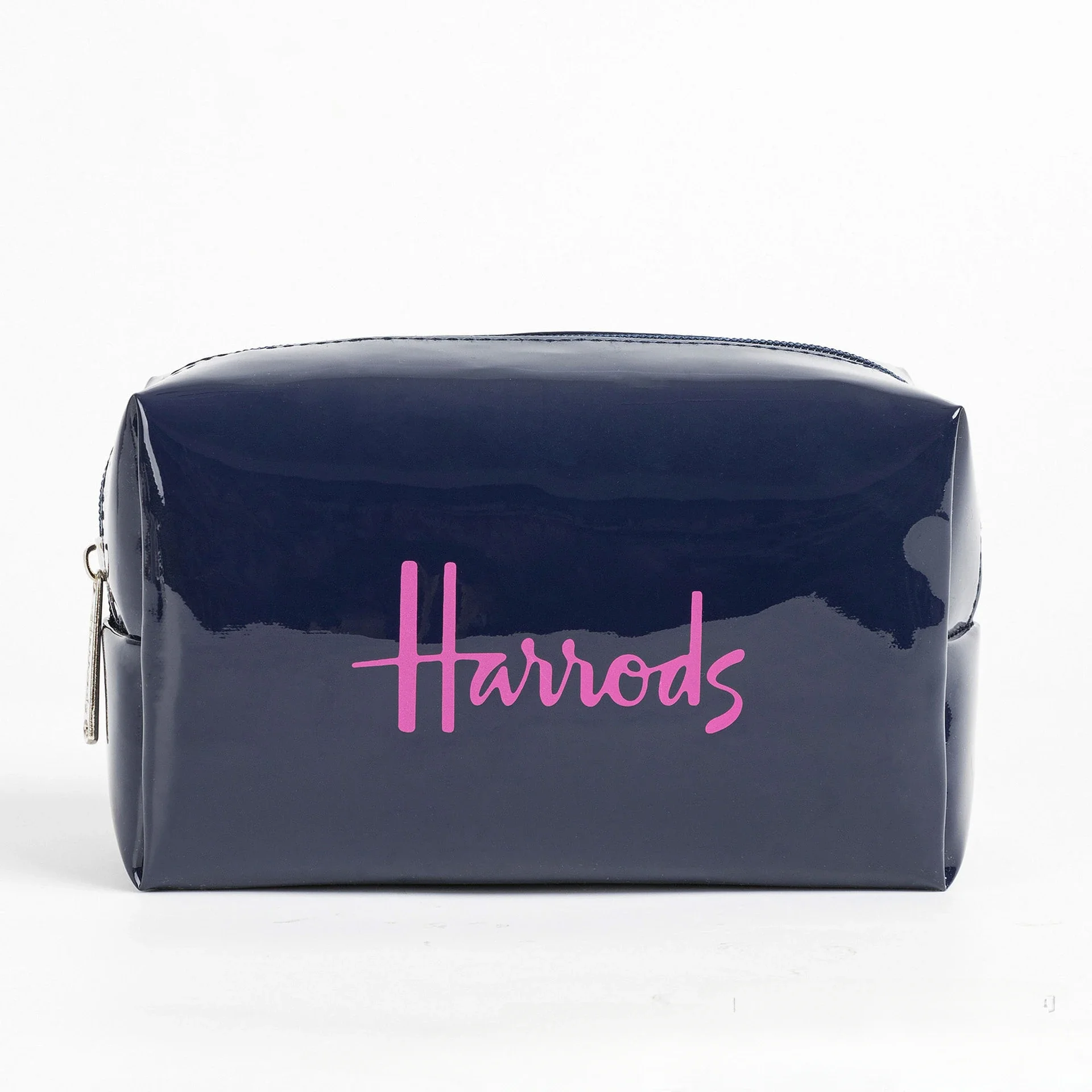 

Harrods Zippered PVC MAKE-UP BAG Travel Toiletry Case