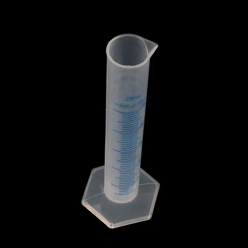 Measuring Cylinder 25mL,glass measuring cylinder,plastic measuring cylinder