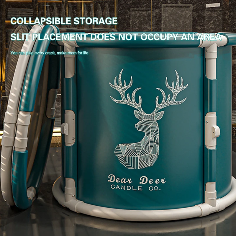 Secchio Da Bagno Pieghevole Vasca Da Bagno Per Adulti Per Tutto Il Corpo Vasca Da Bagno Grande Addensata Vasca Da Bagno Gonfiabile Portatile Disponibi