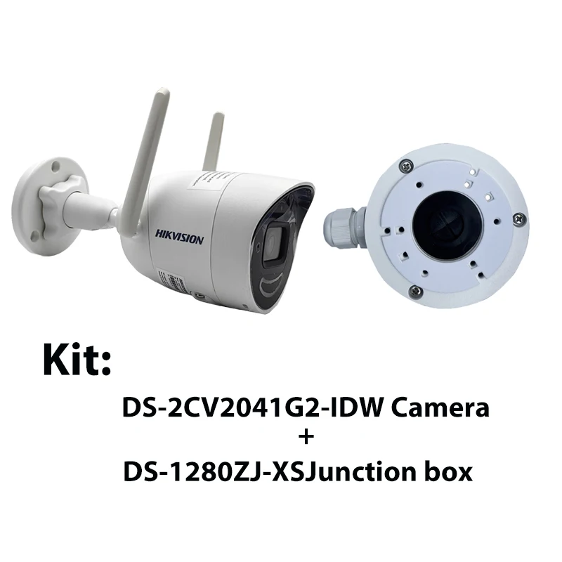 Hikvision DS-2CV2041G2-IDW 4MP Fixed Bullet IP Camera Supportr two