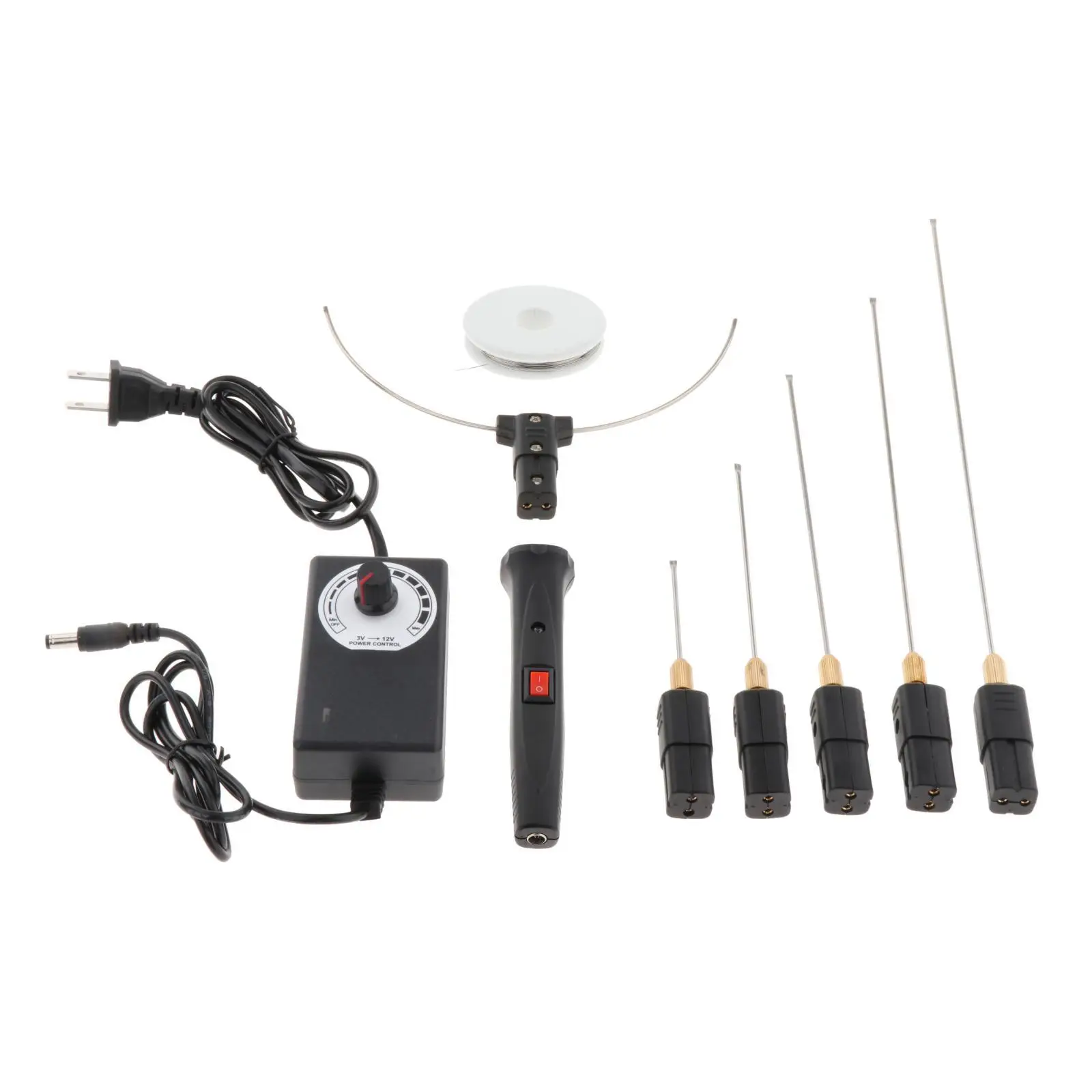

Electric cutting pen Foam Cutter Pen Die-Cut Machines Stainless Steel Portable cutting tool set Heating Wire US