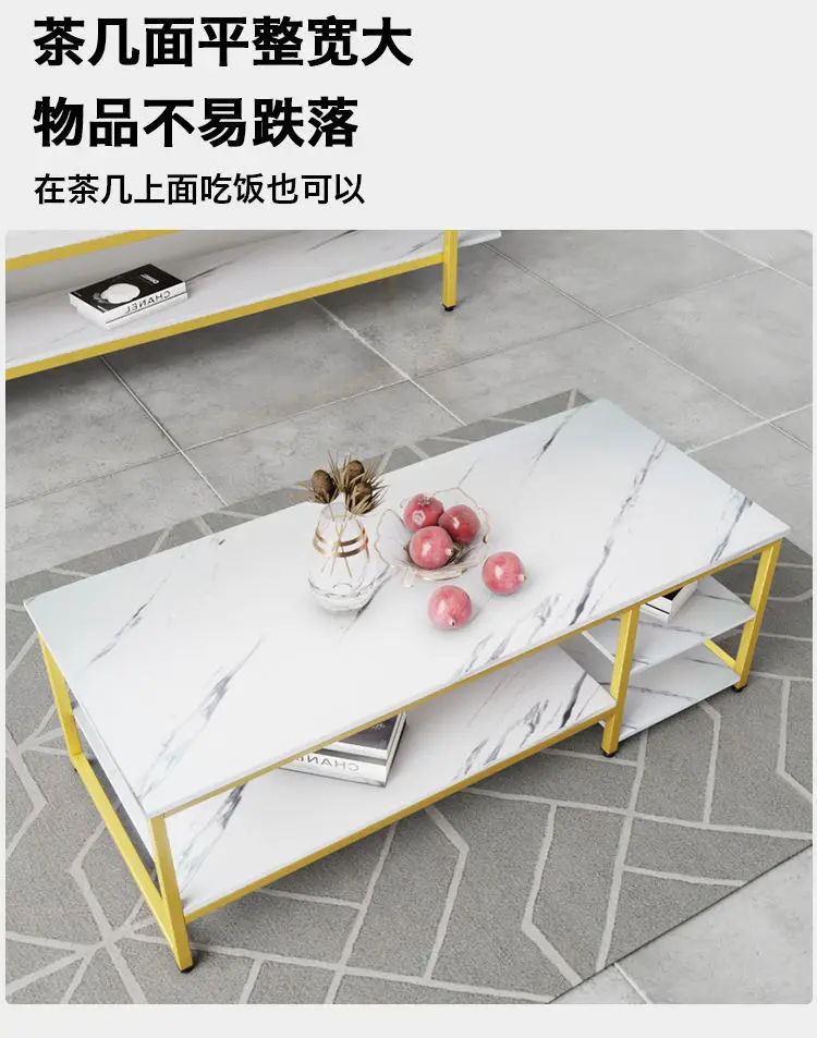 Modern Simple TV Cabinet Small Apartment Living Room Home Combination Minimalist Long Strip High Base Cabinet