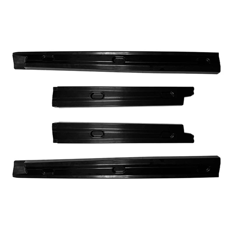 teileplus24 L726 Acero Inoxidable Parachoques protección para VW Caddy Cargo 5 2020- con Borde, Color:Antracita Cepillado
