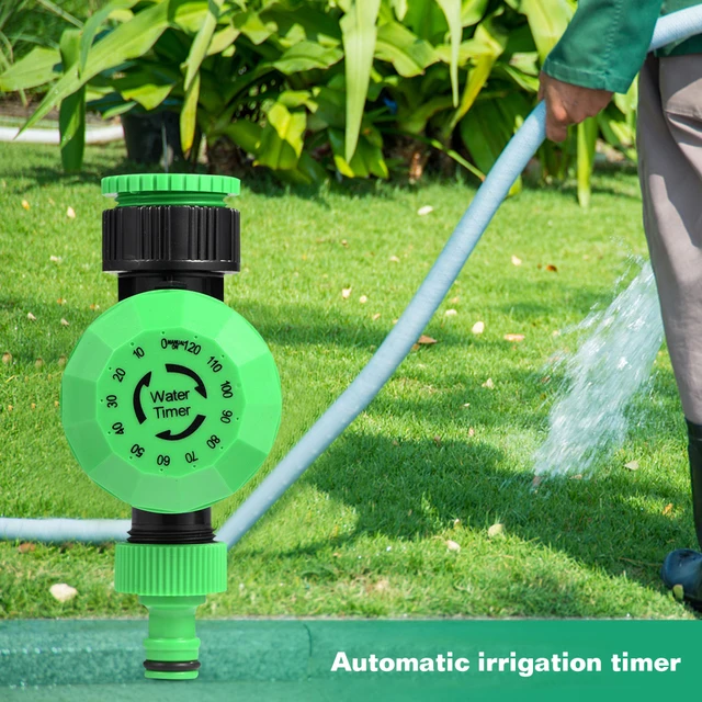 Plastic Programmable Intelligence Automatic Watering Tools Garden Irrigation System Mechanical Timer Controller 2