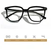 Women Stylish Oversized Reading Glasses Unisex Large Frame HD Lens Eyeglasses New Fashion Square Far Sight Eyewear for Female 6