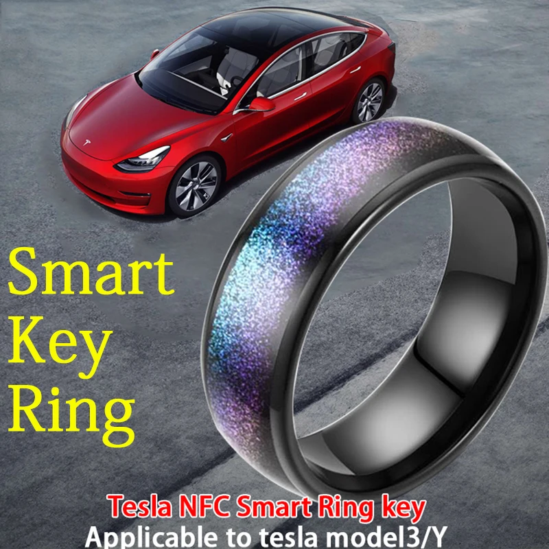 Tesla Model 3 Ring Key Ceramic Tesla Model 3 Smart Ring Key Ceramic