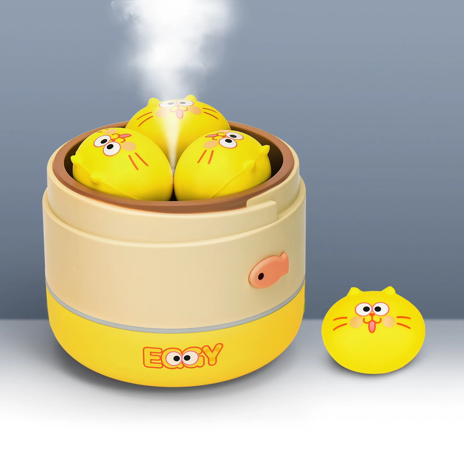 INXDOLHOM Air Cool Mist Humidifier Stress Relief with 3PCS Cute figures-300ml USB Personal Desktop Humidifier king ghidorah toy