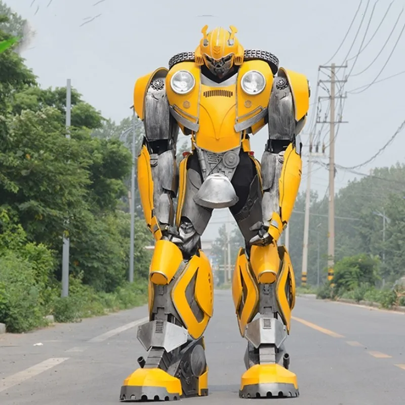 

2.7m Transformation Human Size Easy Wearing Movie Cosplay Re Dino Adult Robot Costume Wearable Robot Cosplay Prop Birthday Gifts