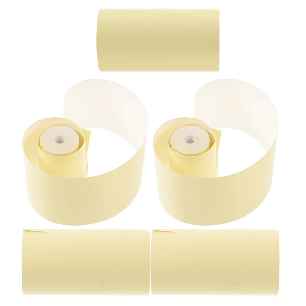 

5 Rolls of Thermal Printing Paper Rolls Cash Paper Rolls Supermarket Thermal Paper