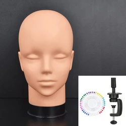 Wig Display and Styling Mannequin Set with Accessories (Skin)
