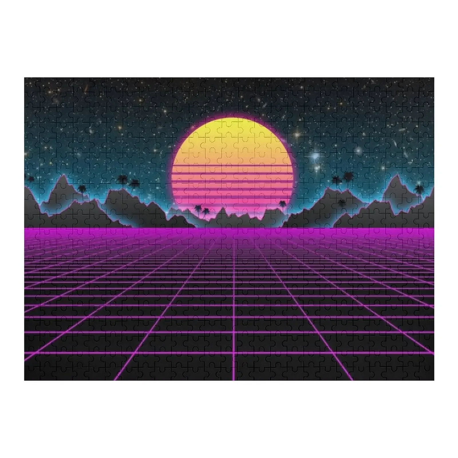 Outrun Jigsaw Puzzle Customized Picture Custom Jigsaw Puzzle the outrun