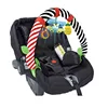 Infant Baby Stroller Arch Toy Play Bar Fun Newborns Sensory Activity Adjustable for Bouncers and Car Safe Seat Bed Hanging Toys 3