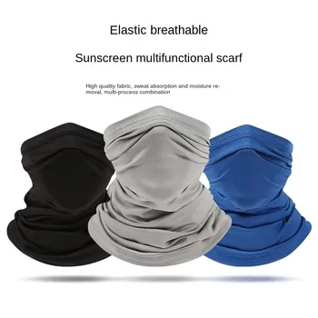 Maschera tattica mimetica per ciclismo Escursionismo Protezione solare Raffreddamento Ghetta per il collo Copertura per il viso traspirante Bandana Uomo Donna Sciarpa a tubo Maschera