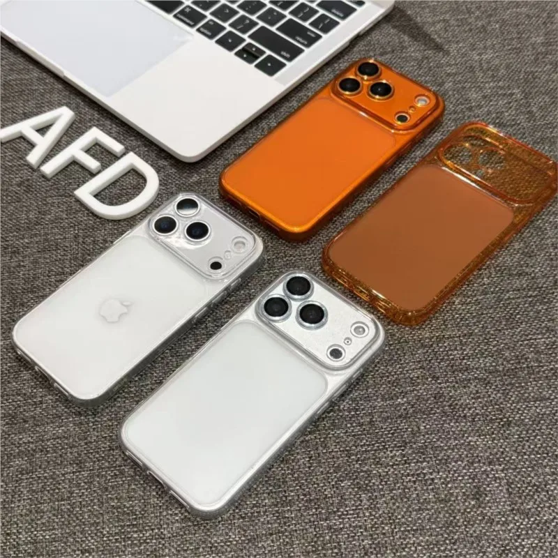 Crystal Clear Shockproof Silicone TPU Phone Case - Soft, Durable, and Protective Bumper Cover
