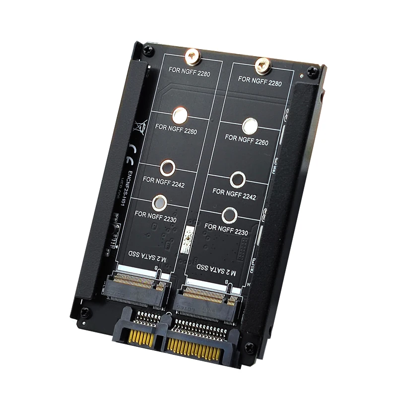 Adattatore Da SSD M.2 A U.2 – Supporta NVMe E SATA NGFF, PCI-E 3.0 X4, Shell Inclusa