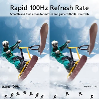 ELSAE 27-Inch FHD 1080p IPS Monitor with 100Hz Refresh Rate, Frameless Design, 129% sRGB HDR 10 for Gaming PC & Office Use 2