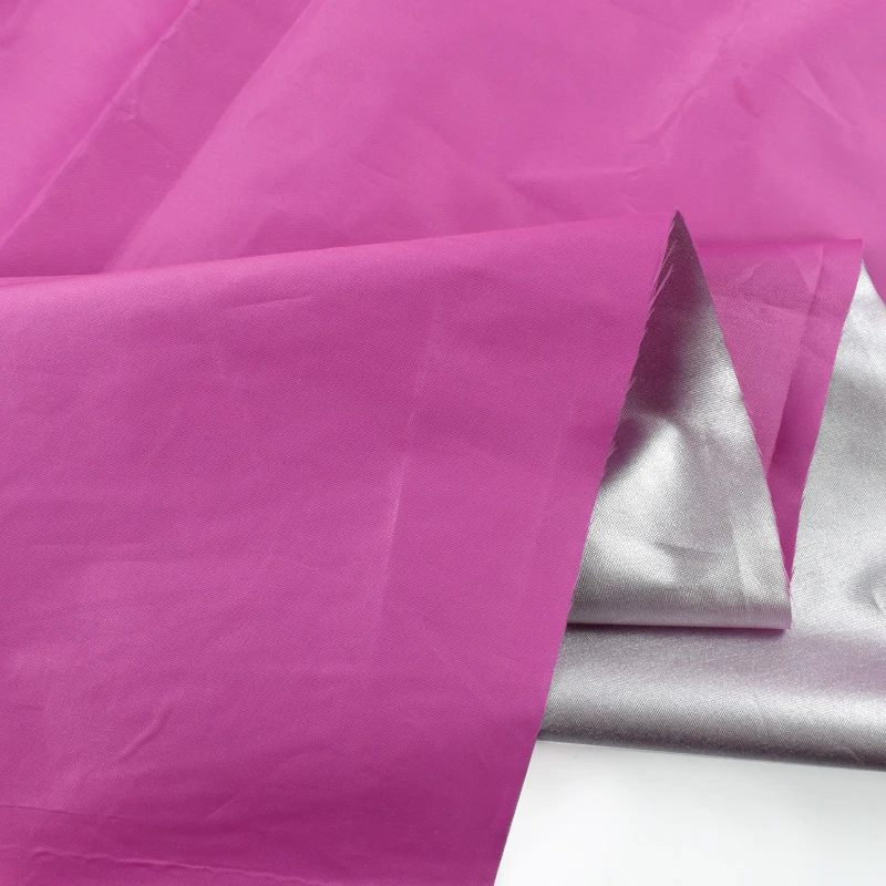 Premium Thin Waterproof Silver-Coated Fabric - Outdoor Sunscreen Material for Car Covers, Sunshades, and Tents