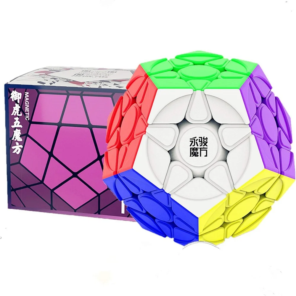 YongJun YJ YuHu M V2M 12 surface Megaminx куб додекаэдра 3x3 Gigaminx 3x3x1 2 кубик megaminx без наклеек