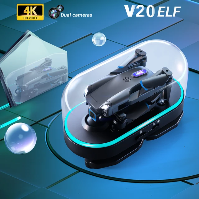 New V20 Mini Drone 4k Profesional HD Dual Camera fpv Height Keep Drones Photography Rc Helicopter Foldable Quadcopter Dron Toys 2