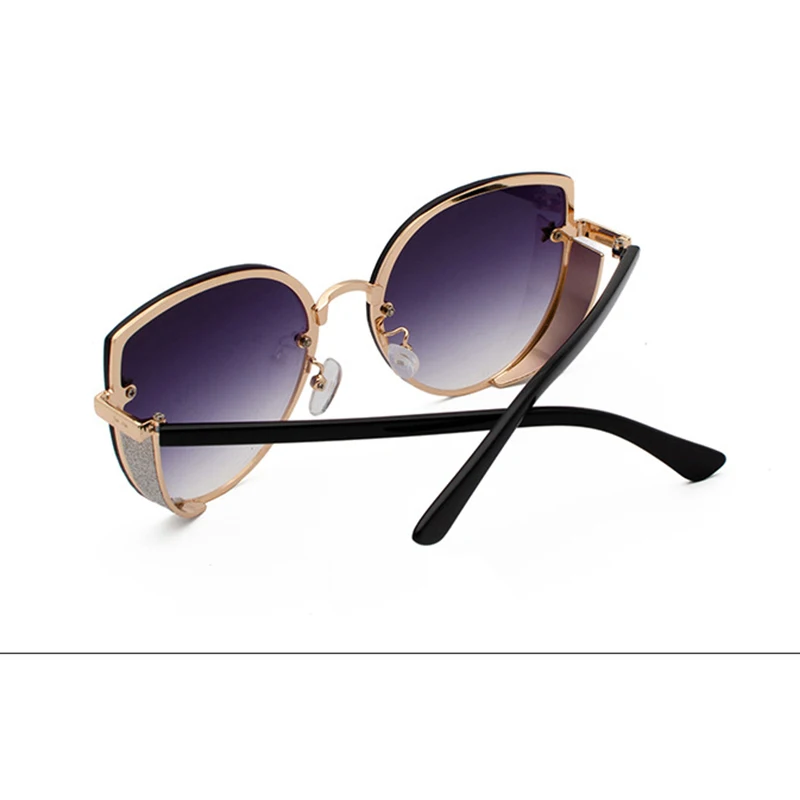 Gafas de sol de ojo de gato Vintage para mujer, gafas de moda de moda para  mujer, gafas de sol de diseño de marca de lujo, gafas de sol para mujer 