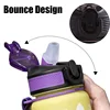 Botella de agua motivacional para deporte 750ml / 1000ml: Sin fugas Emoape