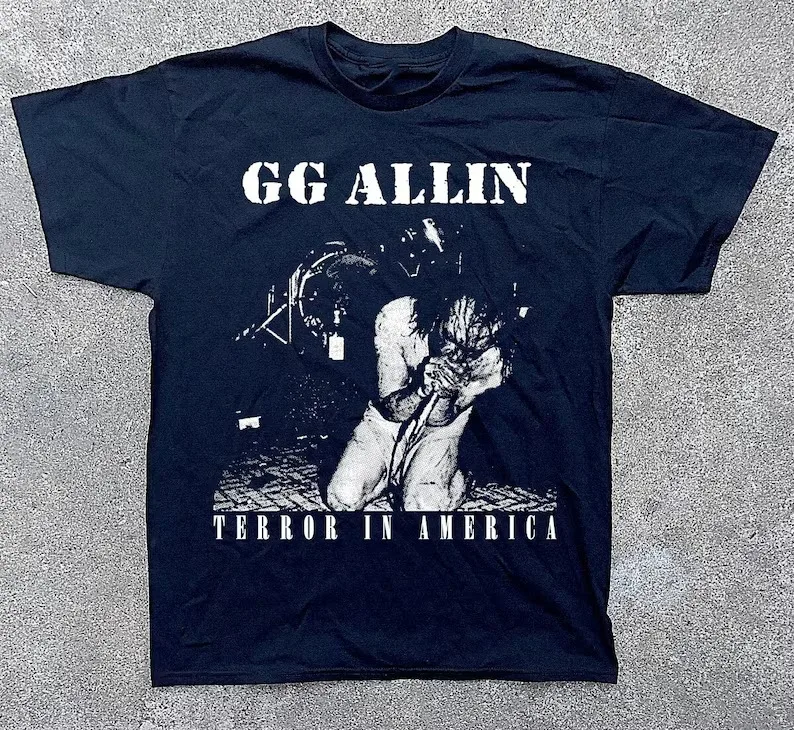 

Редкий! Чехол GG Allin с ужасами в фотографиях реальный размер от S до 5XL TL629