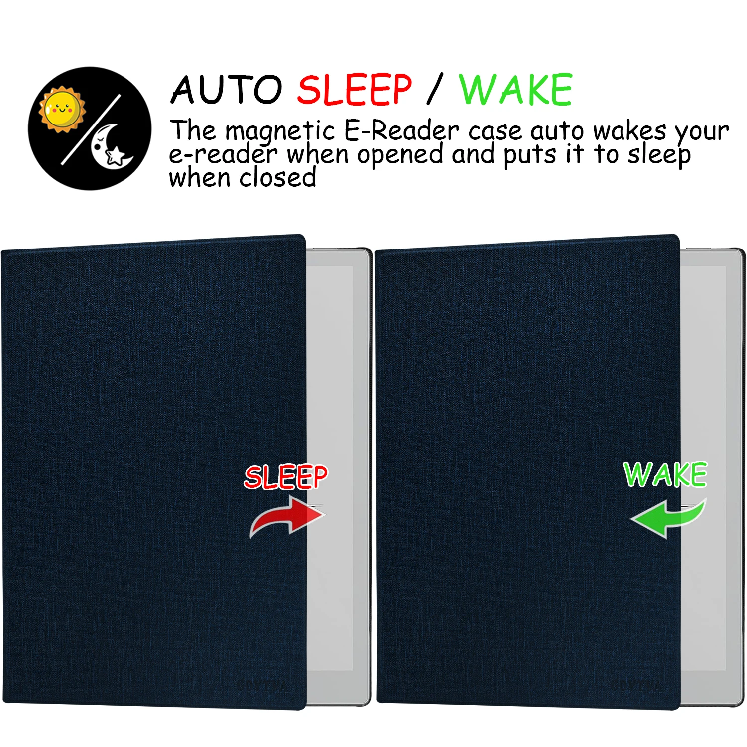 Premium Stand Cover with Auto Sleep/Wake & Magnetic Pen Holder