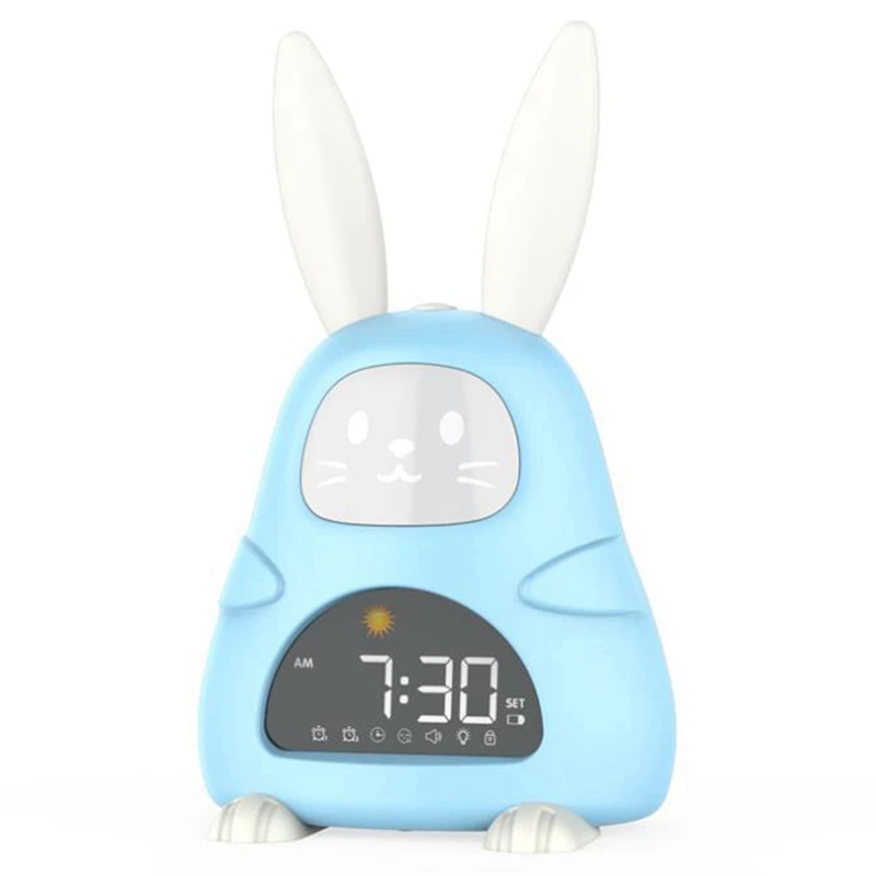 

HOT SALE Kids Alarm Clock,Children's Sleep Trainer With Night Light,Sleep Timer, Alarm Clock For Kids Girls Boys Bedroom
