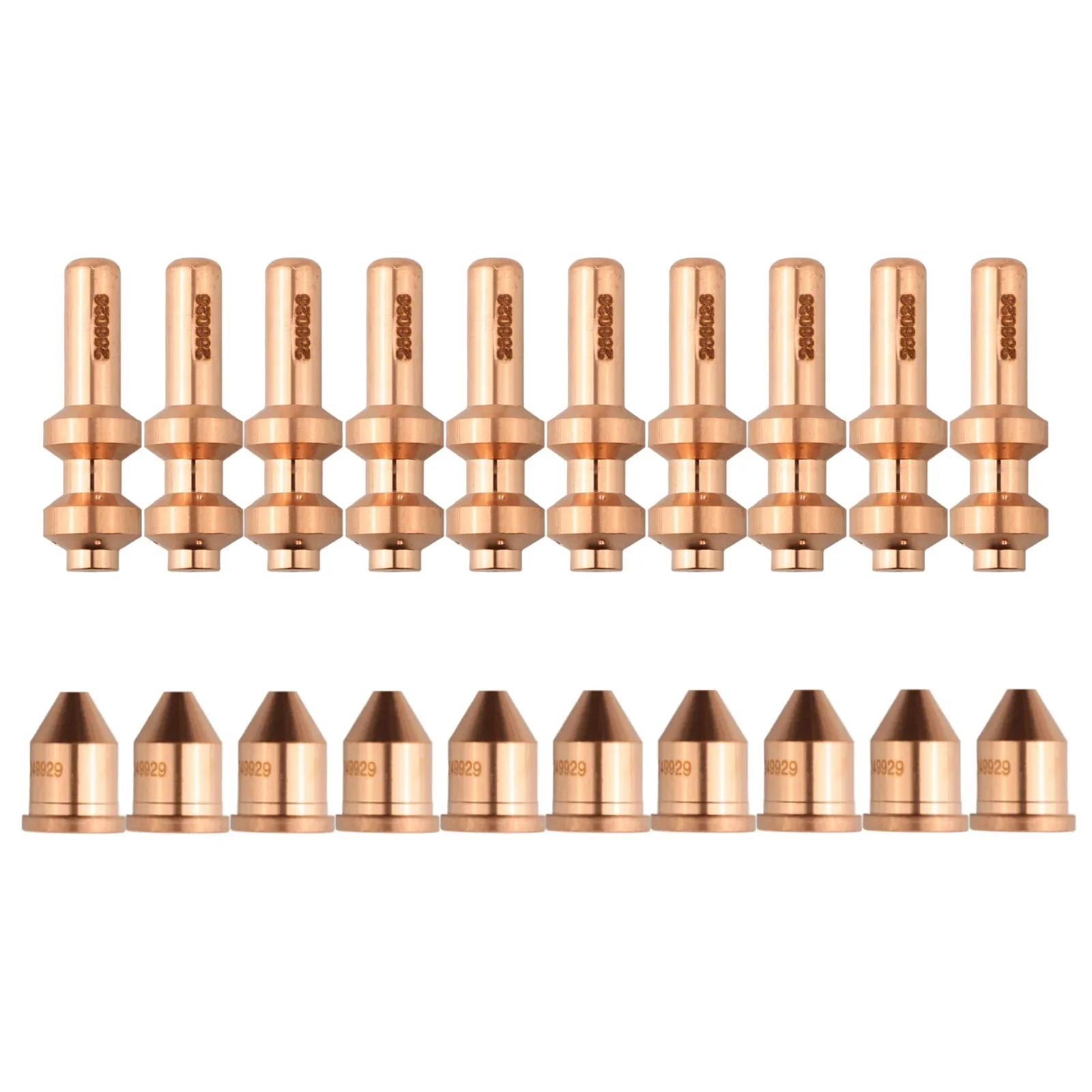 20pcs Electrodes And Tips Kit 60A Electrode 256026 Tip 249929 ForSpectrum 875 Auto-Line Cutter Welding Accessories