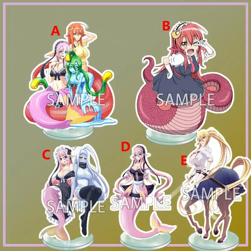 Anime Stand Monster Girl Doctor Musume No Oishasan Acrylic Figure Display  15cm - Key Chains - AliExpress