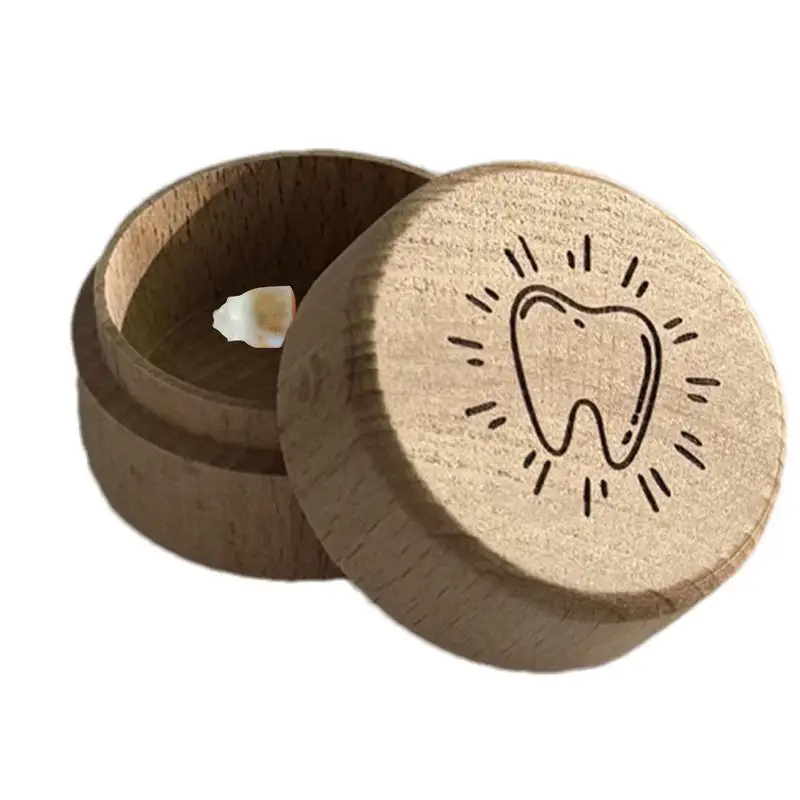 

Tooth Fairy Box For Kids Wooden Teeth Keepsake Storage For Kids Lost Teeth Saver Box Tooth Container For Dropped Teeth Tooth