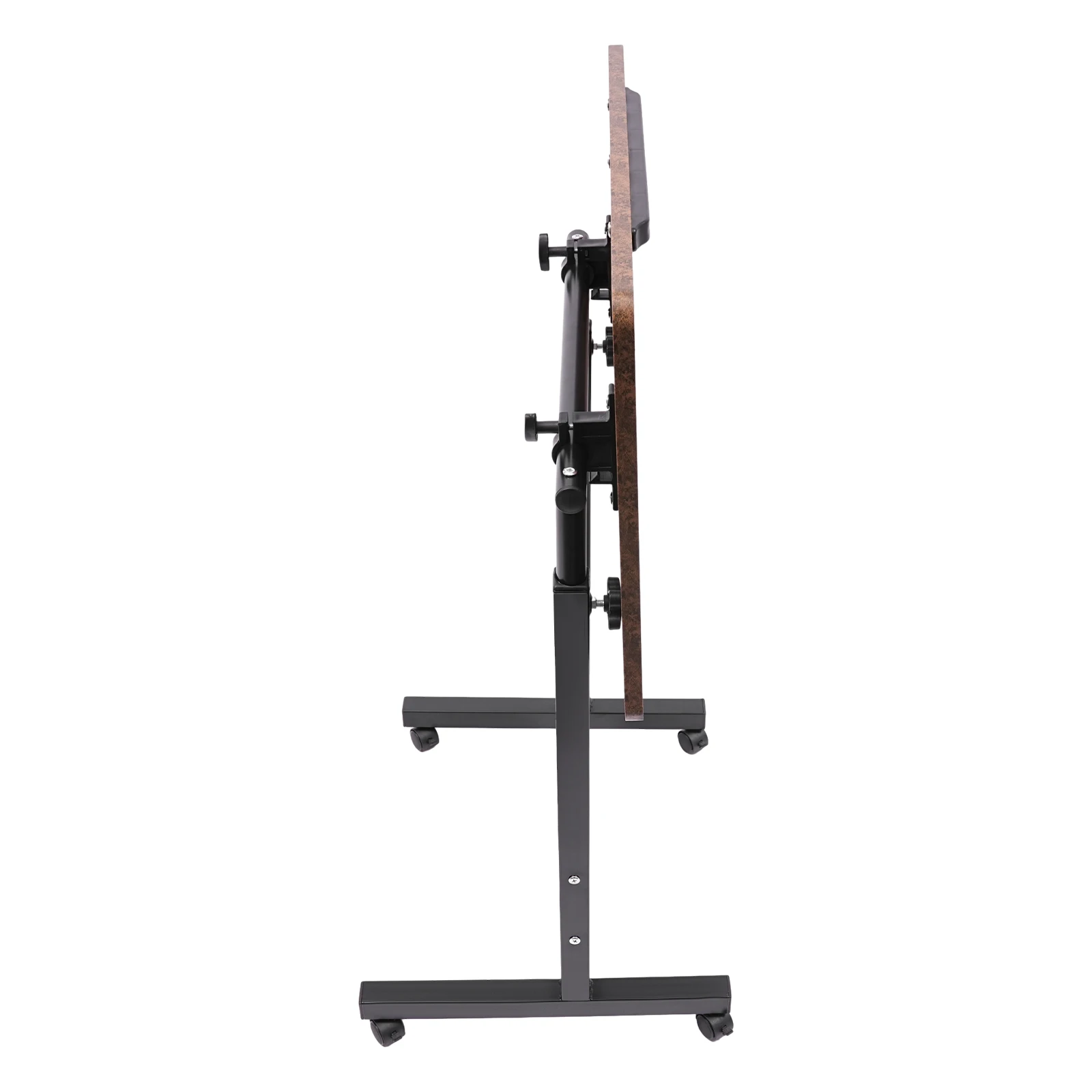 Adjustable Height Standing Desk, Portable Laptop Desk, Rolling Computer Stand with Adjustable Height for Office Living Room 5