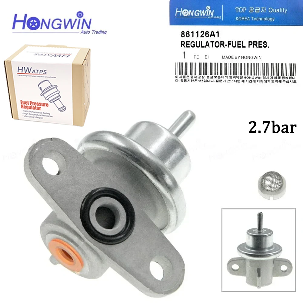 FPF Fuel Pressure Regulator For MerCruiser Mercury 350 Mag MPI V8 - Replaces 861126A1, Fits 4.3L-8.1L Engines