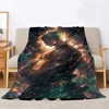 Zoro Sofa Blankets and Throws Luxury Throw Blanket for Sofas Fluffy Plaid Microfiber Bedding Home Interior Beach Towel Knee Soft 1