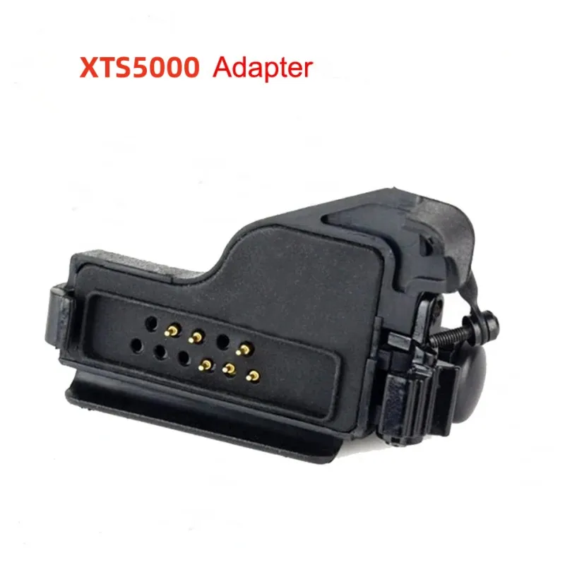 Audio Adapter Connector for Motorola Radios XTS5000 XTS3000 HT1000 MTS2000 2 Pin Headset Port