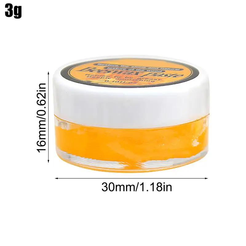 Wood Seasoning Beeswax Beeswax Wood Protector Natural Furniture Cleaner Protector 3g For Home Furniture