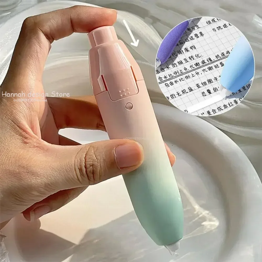 Portable Correction Tool Compact Push-type Correction Tape Pen Set for Home School Office Stationery Supplies for Students correction tape stationery set