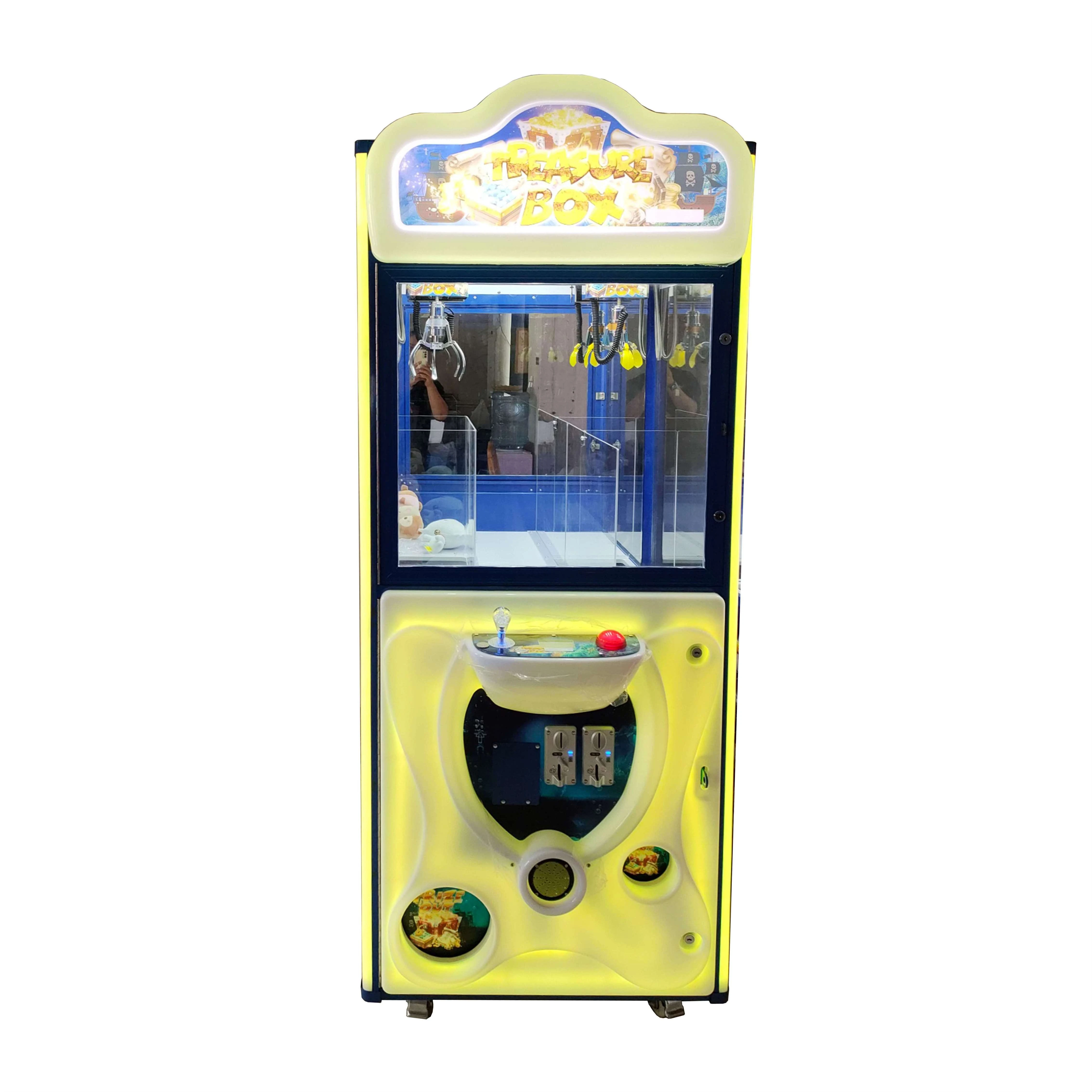 

Indoor Play Area Equipment 31 Inch Double Claw Coin Operated Game Plush Toys Claw Crane Machine for Sale
