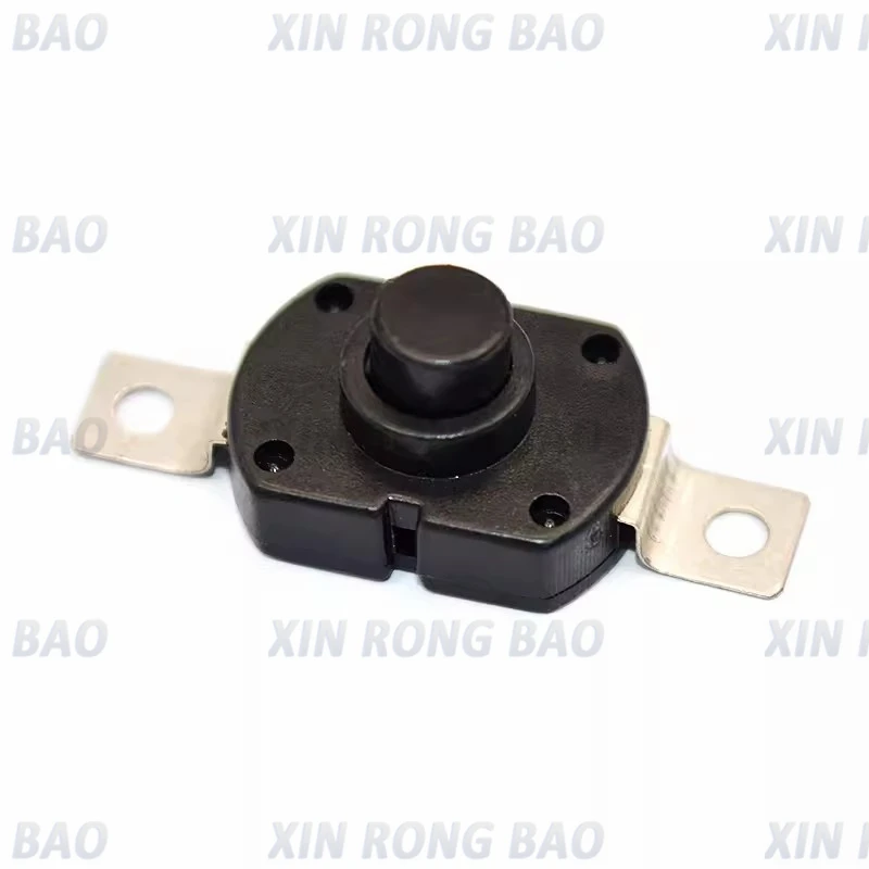 Push Button Switch 10PCS 18*12MM Flashlight Switch 1.5A 250VAC Self Locking Patch Type 2P-ON-OFF Small Switches KAN-28