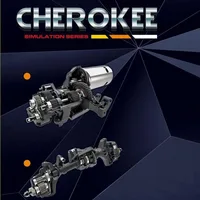 Remote Control Off-Road 1:10 Simulation Cherokee Climbing Car Four-Wheel Drive Off-Road Climbing Toy Electric Model Toy Gifts 2