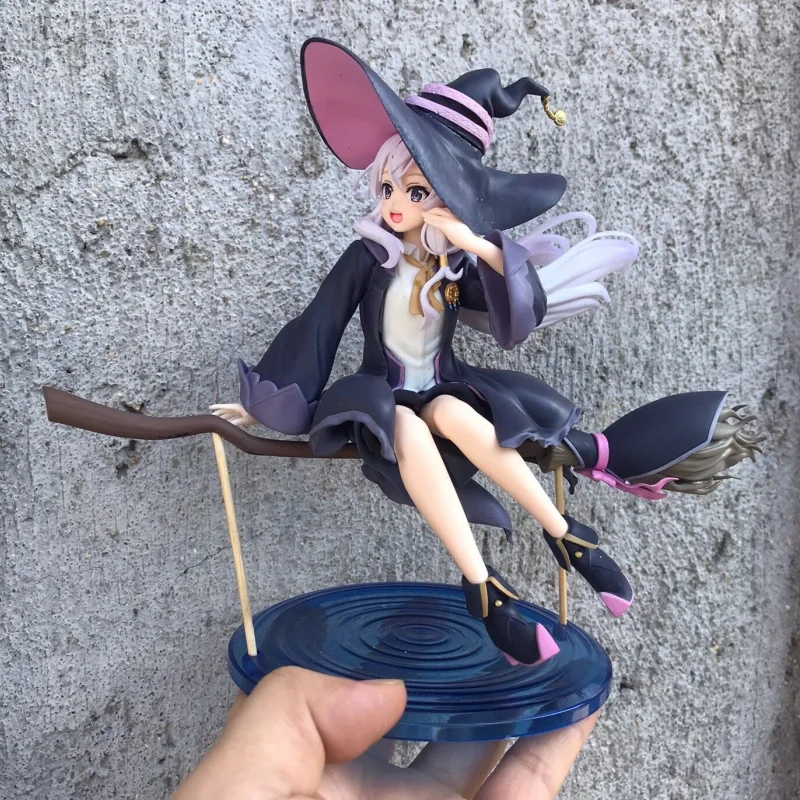 

New 20cm Elaina Figure Wandering Witch: The Journey Of Elaina Figurine Original Taito Amp Model Pvc Anime Doll Toy Gift