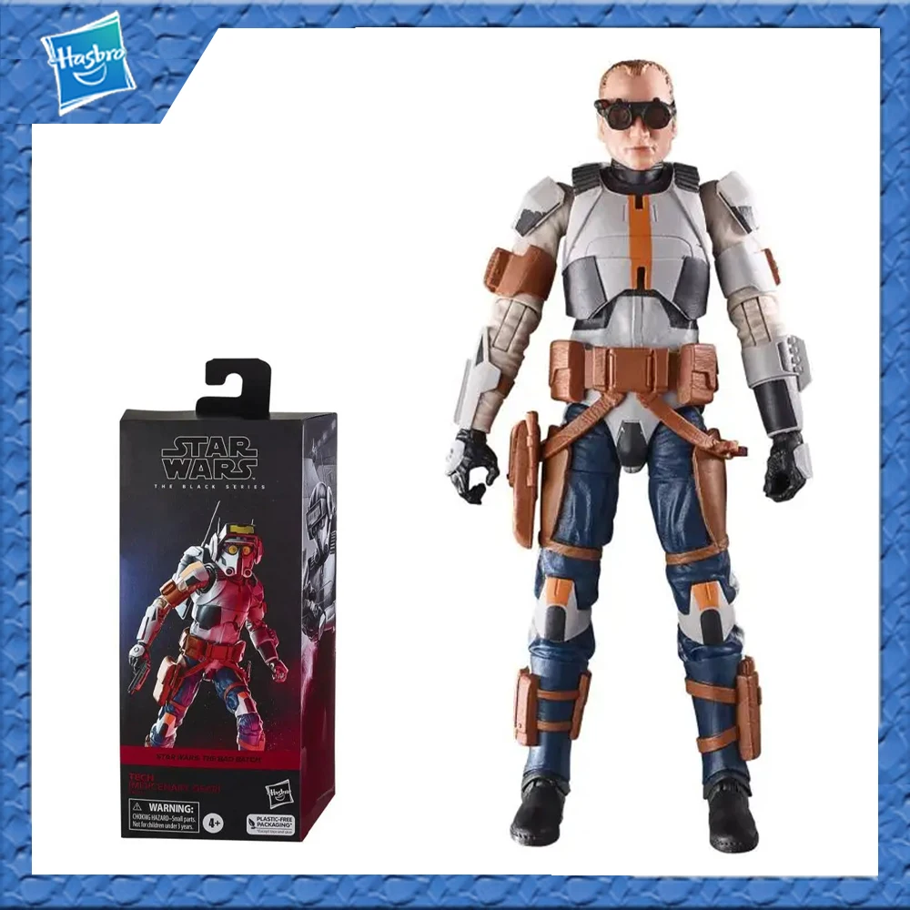 

Hasbro Star Wars The Black Series The Bad Batch Animated Tech (Mercenary Gear) Action Faigure, Ships Now 6-Inch (15Cm)