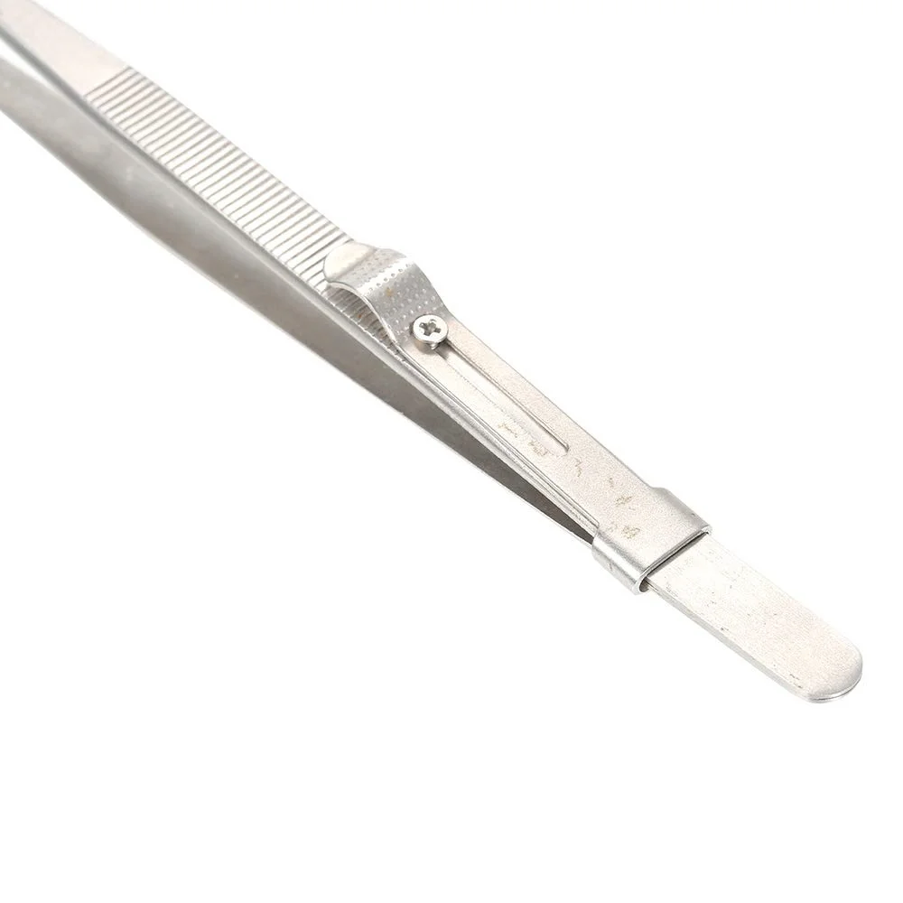 Precision Tweezers Multnctional 304 Stainless Steel Tweezers Practical Gem Identification Tweezer Tool