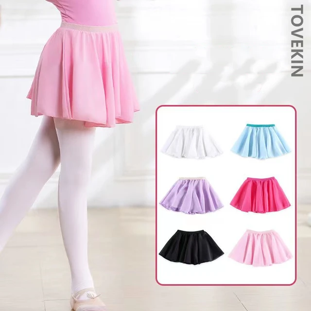 Ballet Belt Leotard Chiffon Skirt