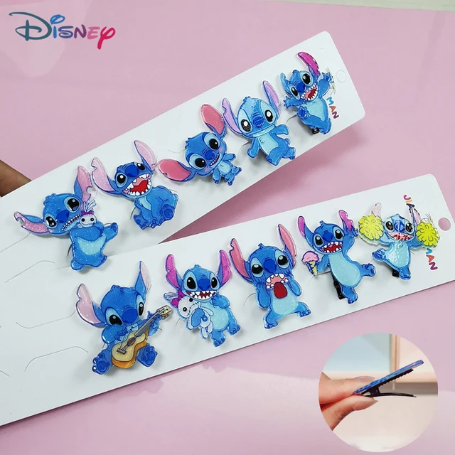 Disney Lilo Stitch Hair Bands Cute Stitch Hairpin Rubber Band Hair  Accessoires Kid Birthday Party Baby Shower Supplies Gifts - AliExpress