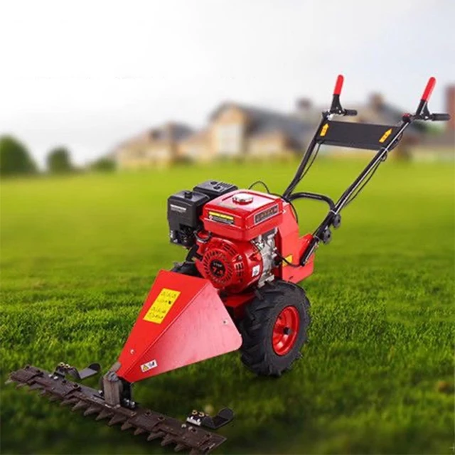 Four-wheel-drive self-propelled mower Push-type lawn mower Orchard weed trimmer Shrub and brush cutter 7.5HP engine(Customized) 3